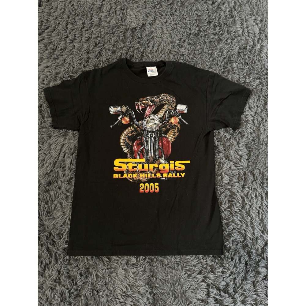 vintage sturgis 2005 Snake Shirt Size Medium